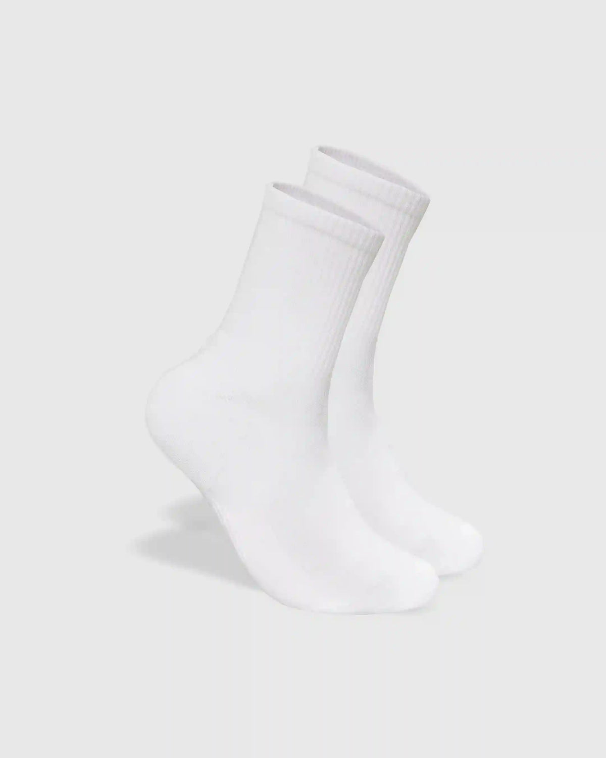 White Half Crew Socks 3-Pack