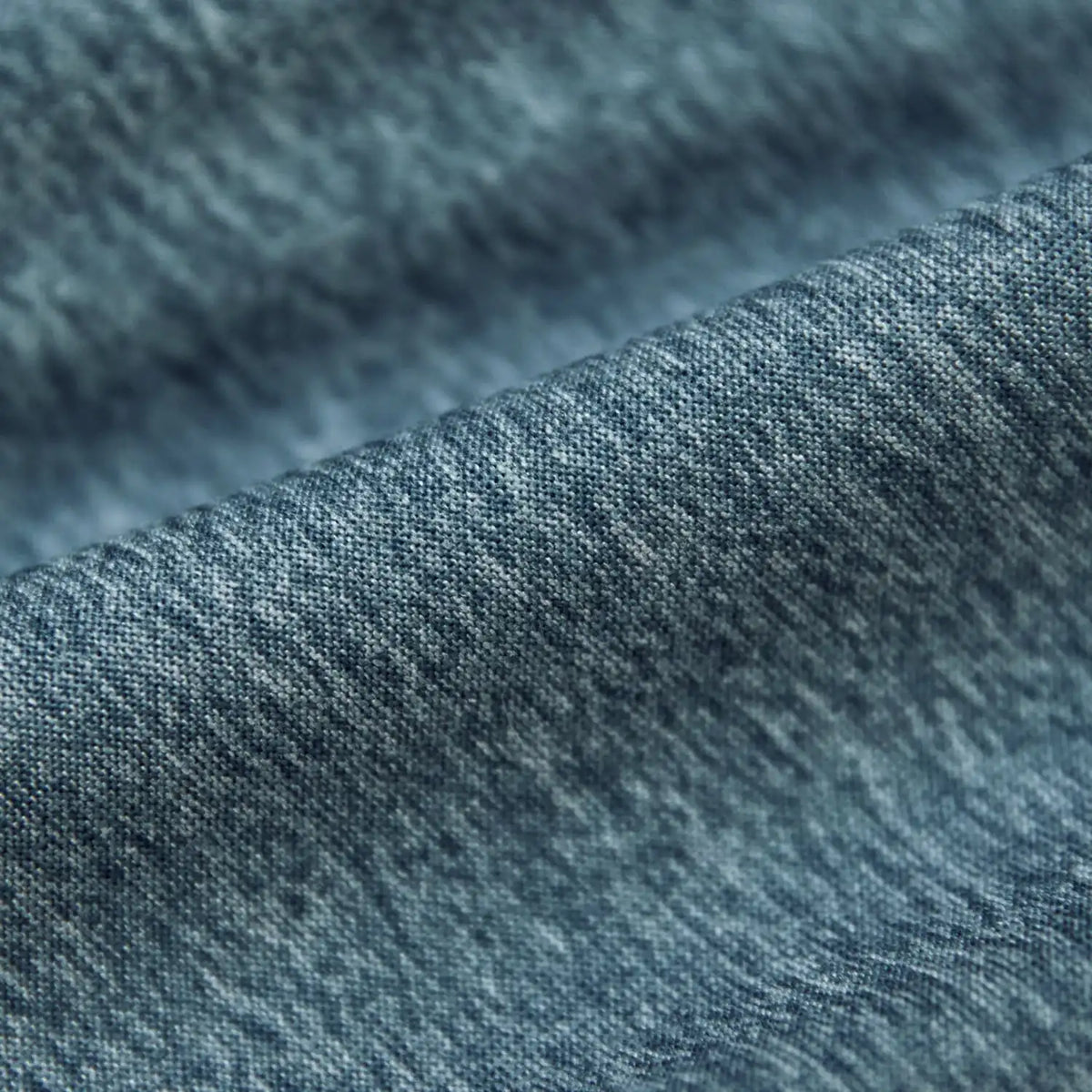 Heather Indigo Active Crew Neck Tee