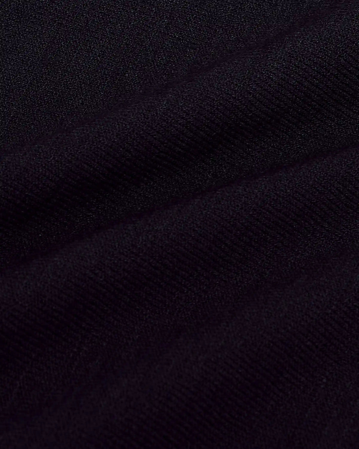 Black Short Sleeve Sweater Polo