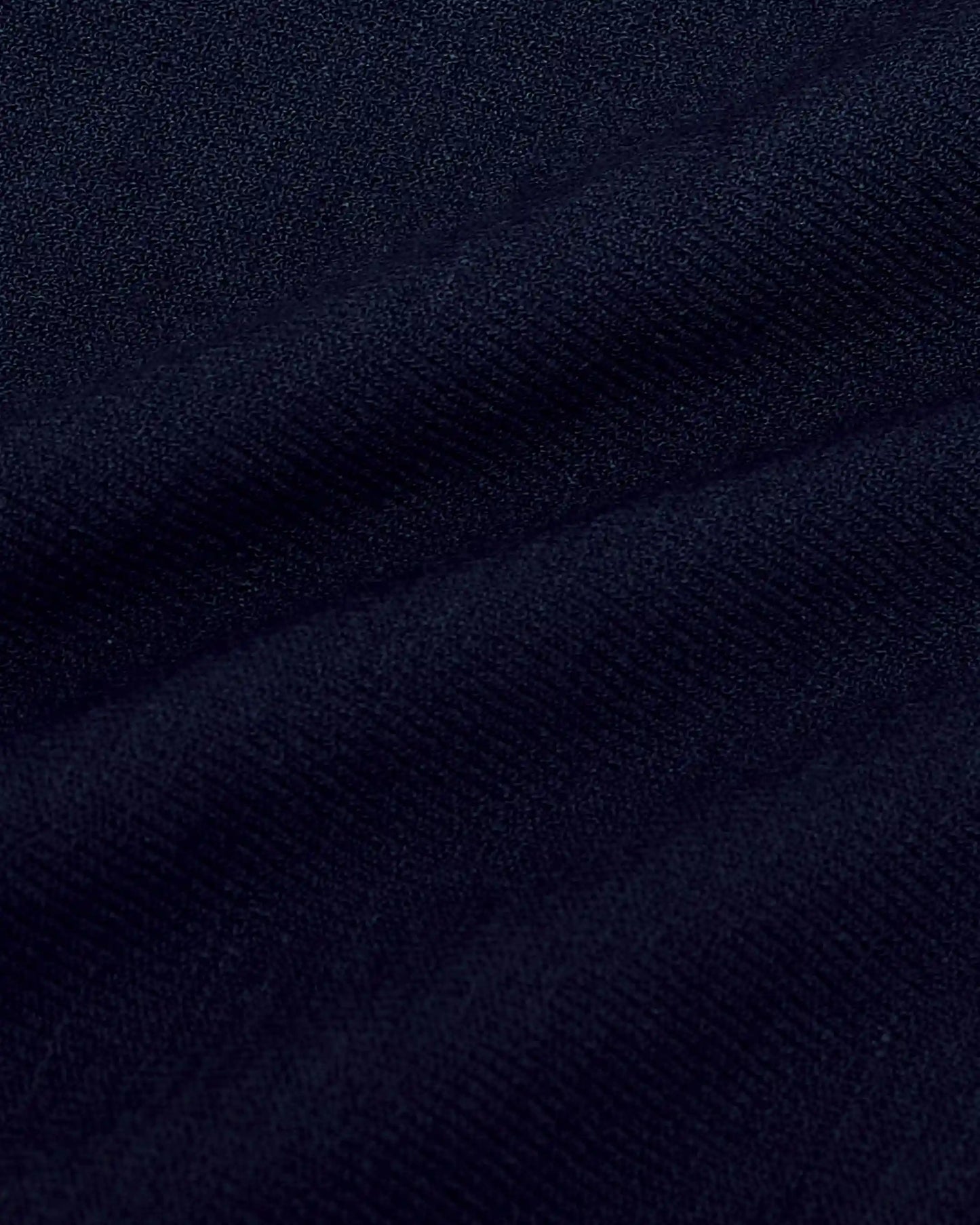 Navy Short Sleeve Sweater Polo