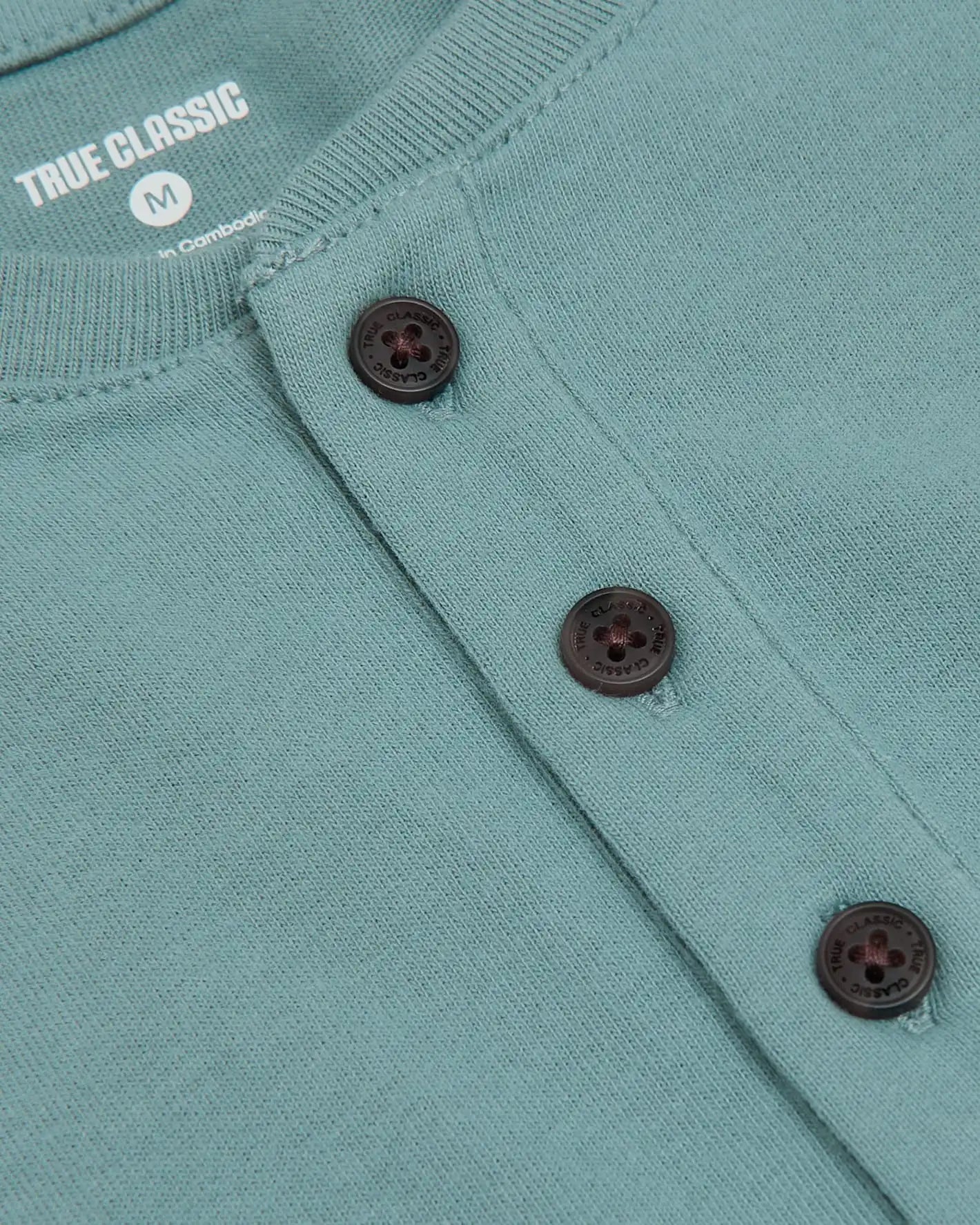 Citadel Heavyweight Curved Hem Henley
