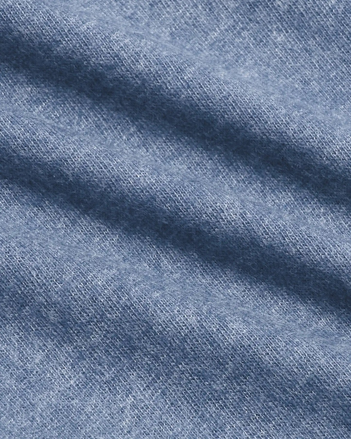 Dark Heather Vintage Navy Classic Long Sleeve Crew Neck