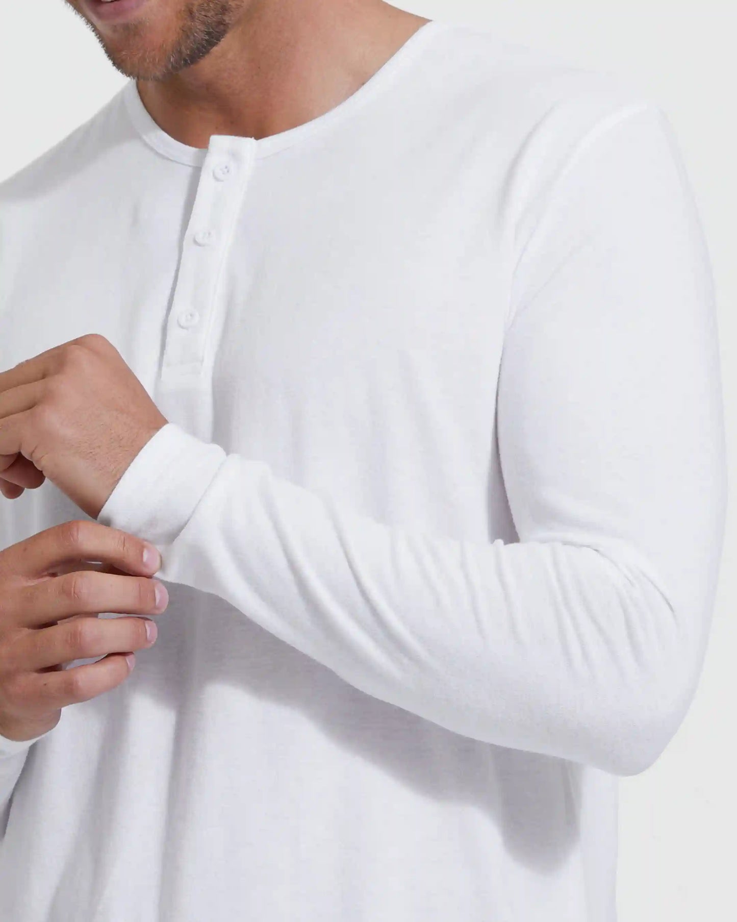 Classic Long Sleeve Henley 3-Pack