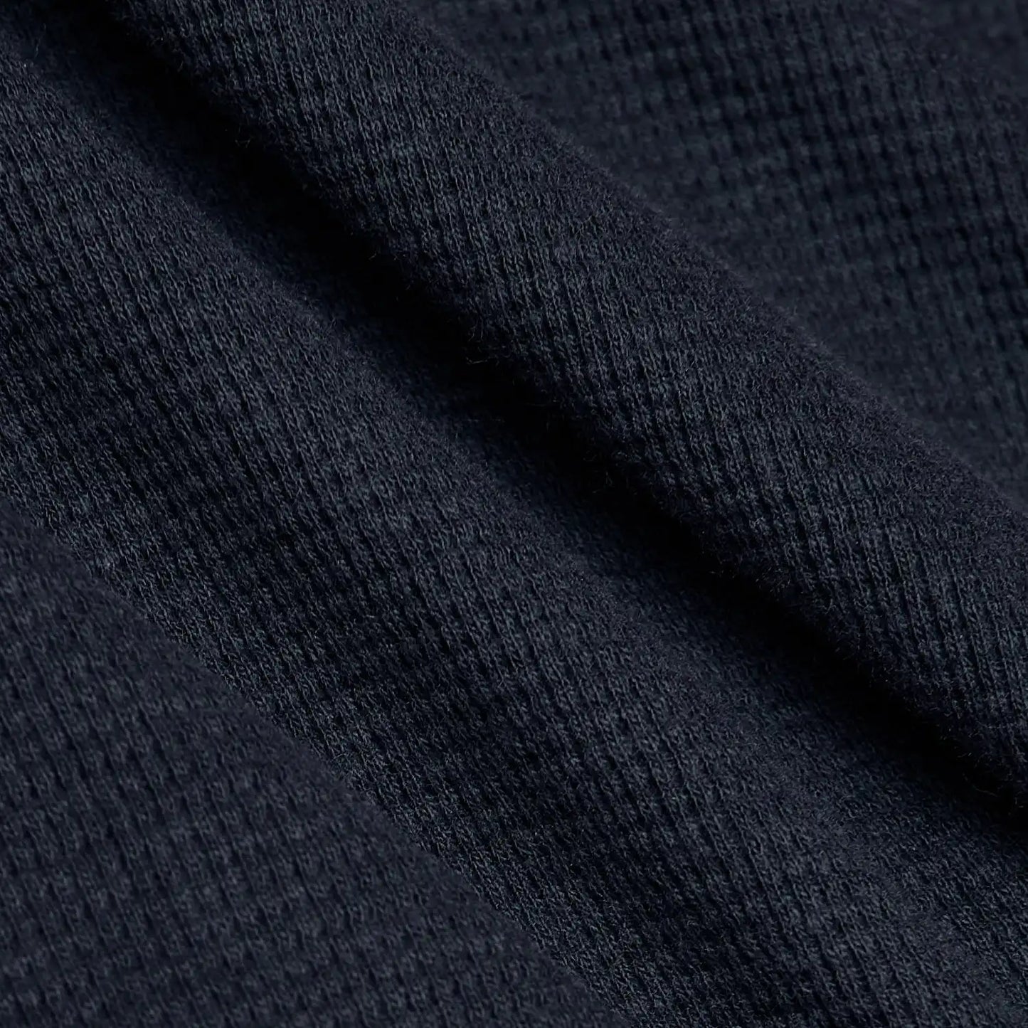 Navy Long Sleeve Waffle Crew 3-Pack