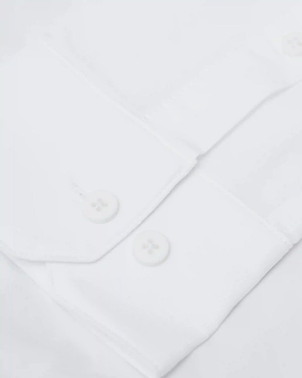 White Commuter Long Sleeve Shirt