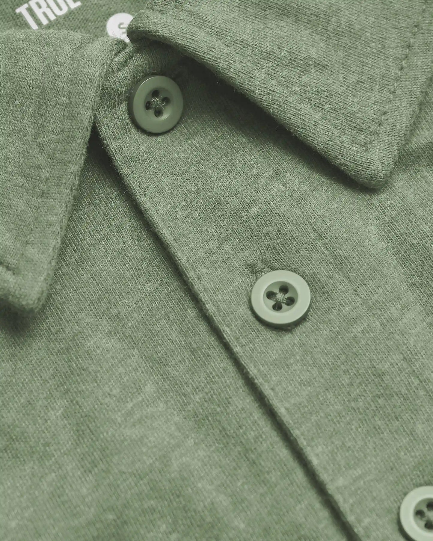 Dark Heather Bay Green Short Sleeve Tall Polo