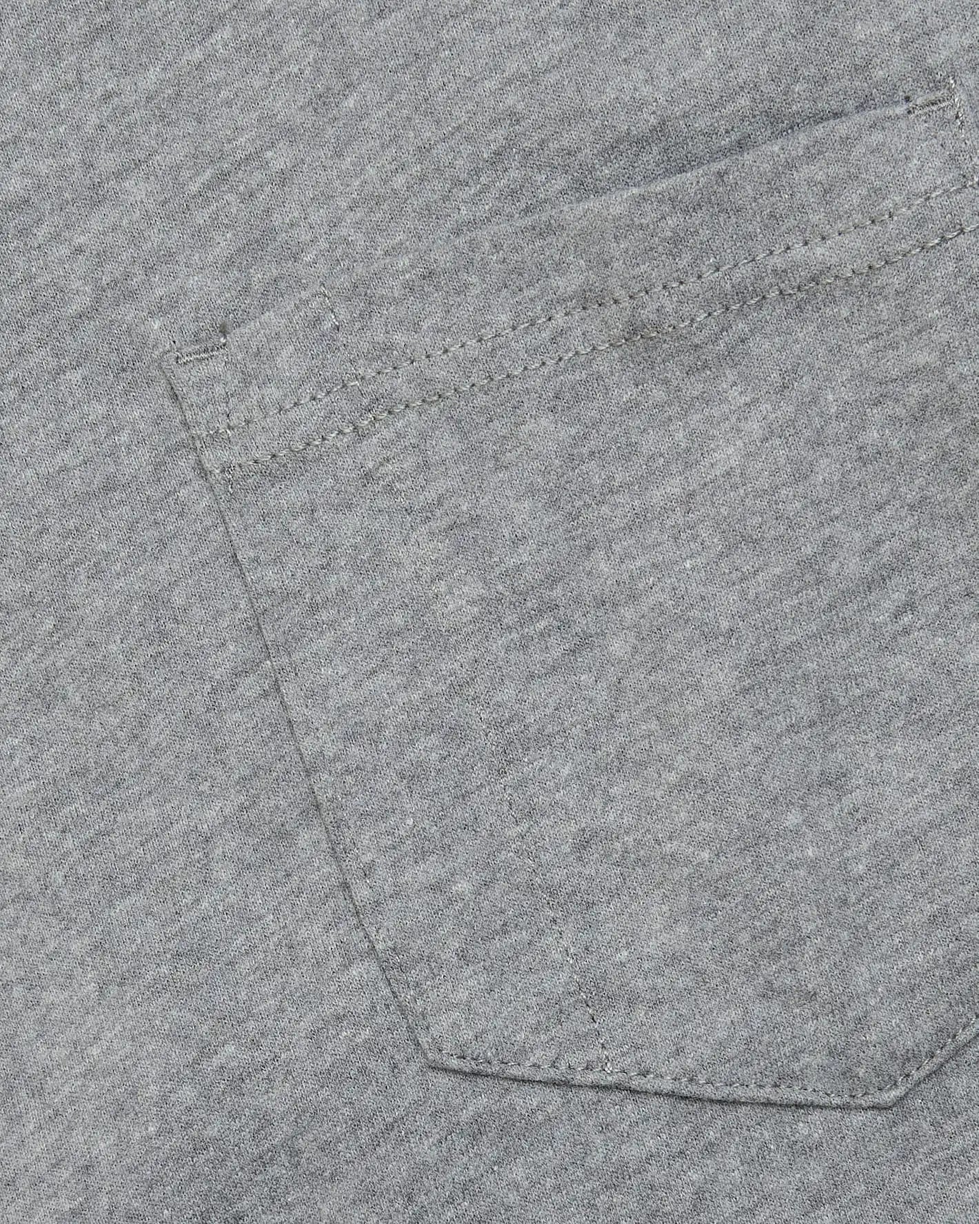Heather Gray Tall Heavyweight Pocket Crew