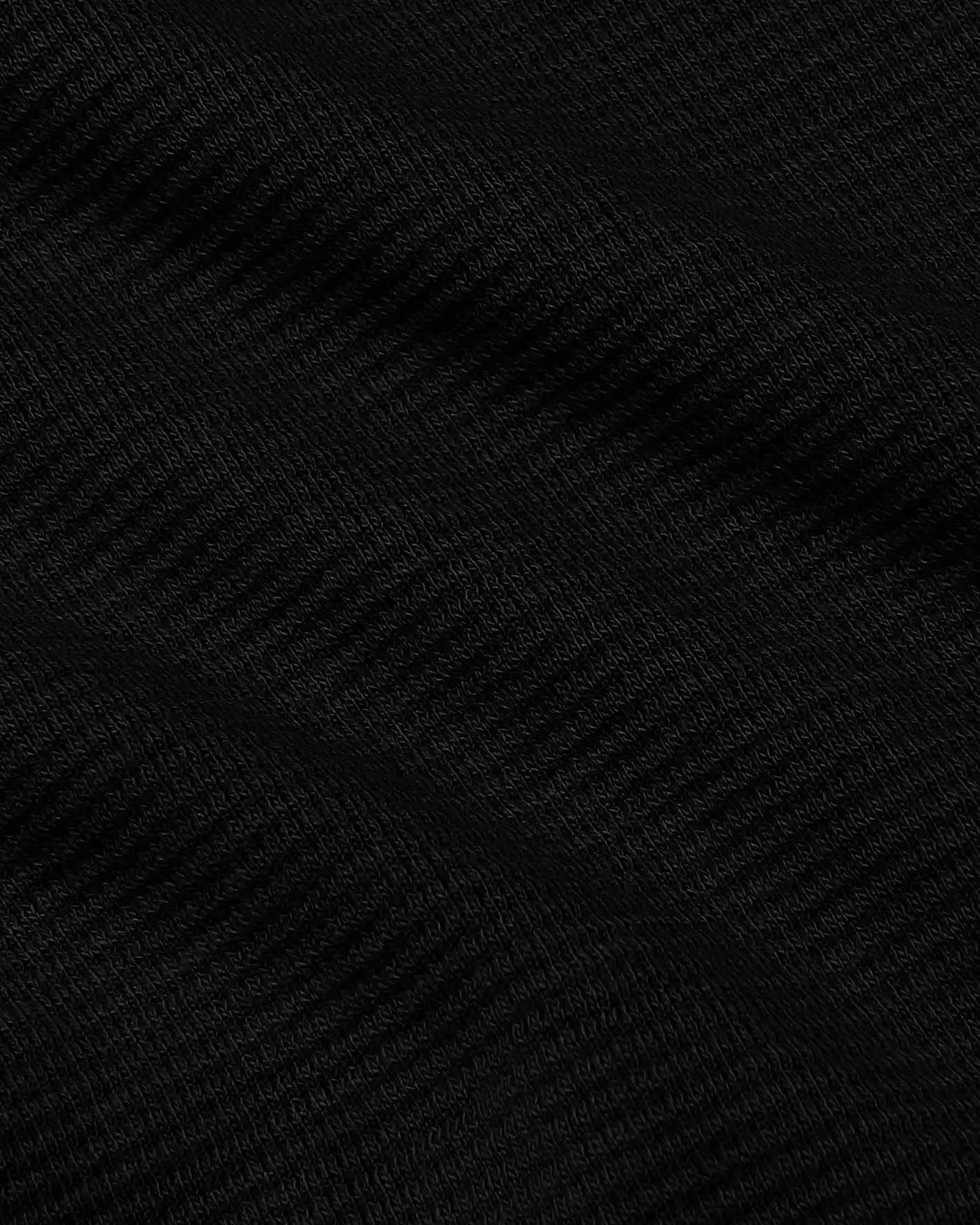 Womens Black Waffle Long Sleeve Henley & Waffle Leg Pant 2-Pack