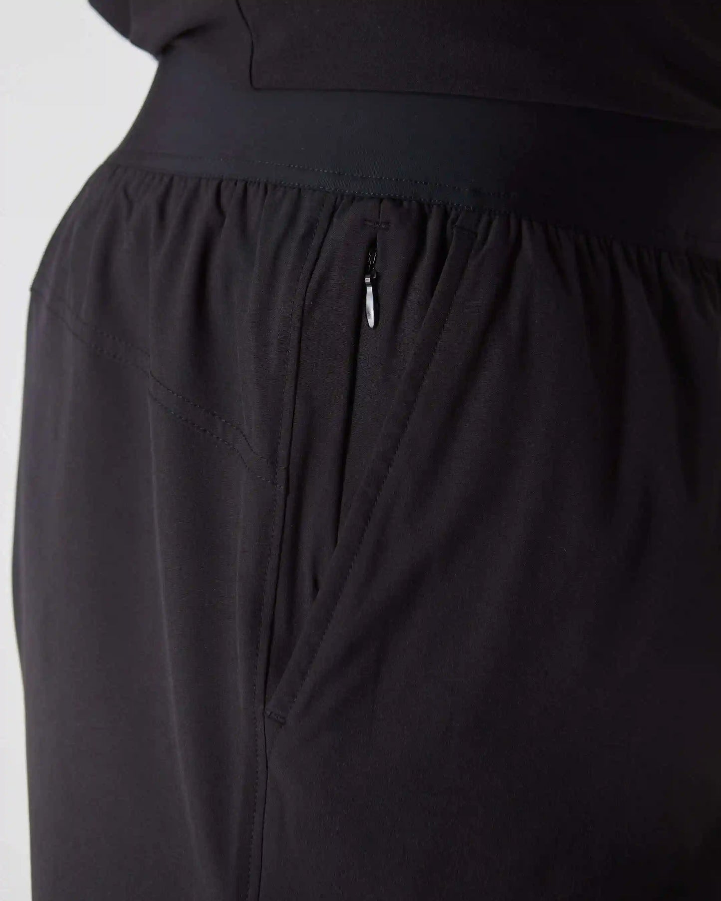 Black 2 In 1 Training Short