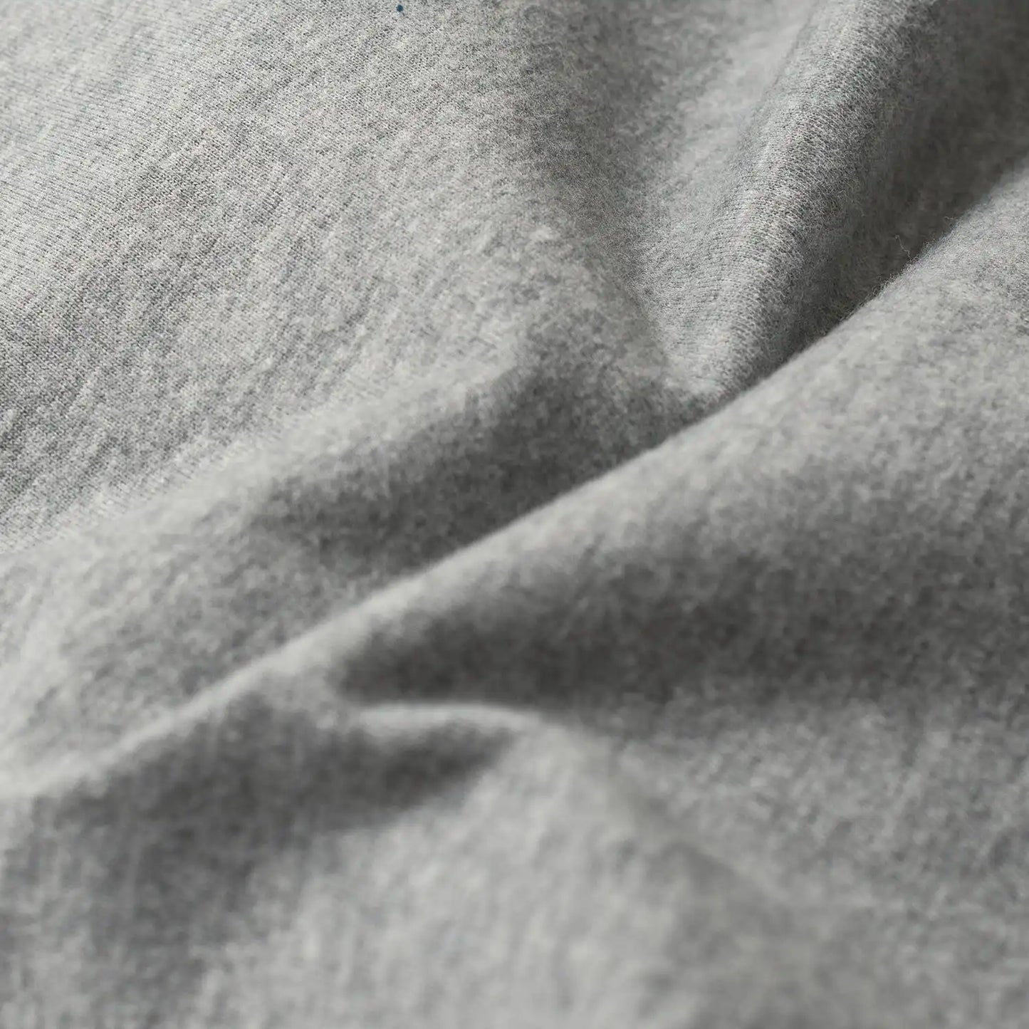 Heather Gray Classic Long Sleeve Crew Neck