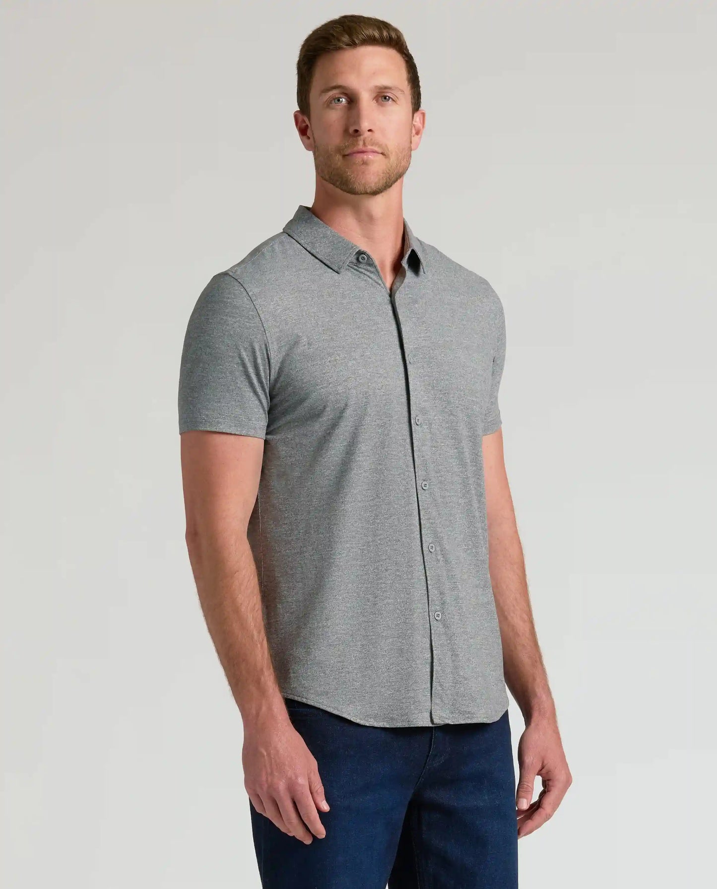 Short Sleeve Comfort Knit Shirt 3-Pack