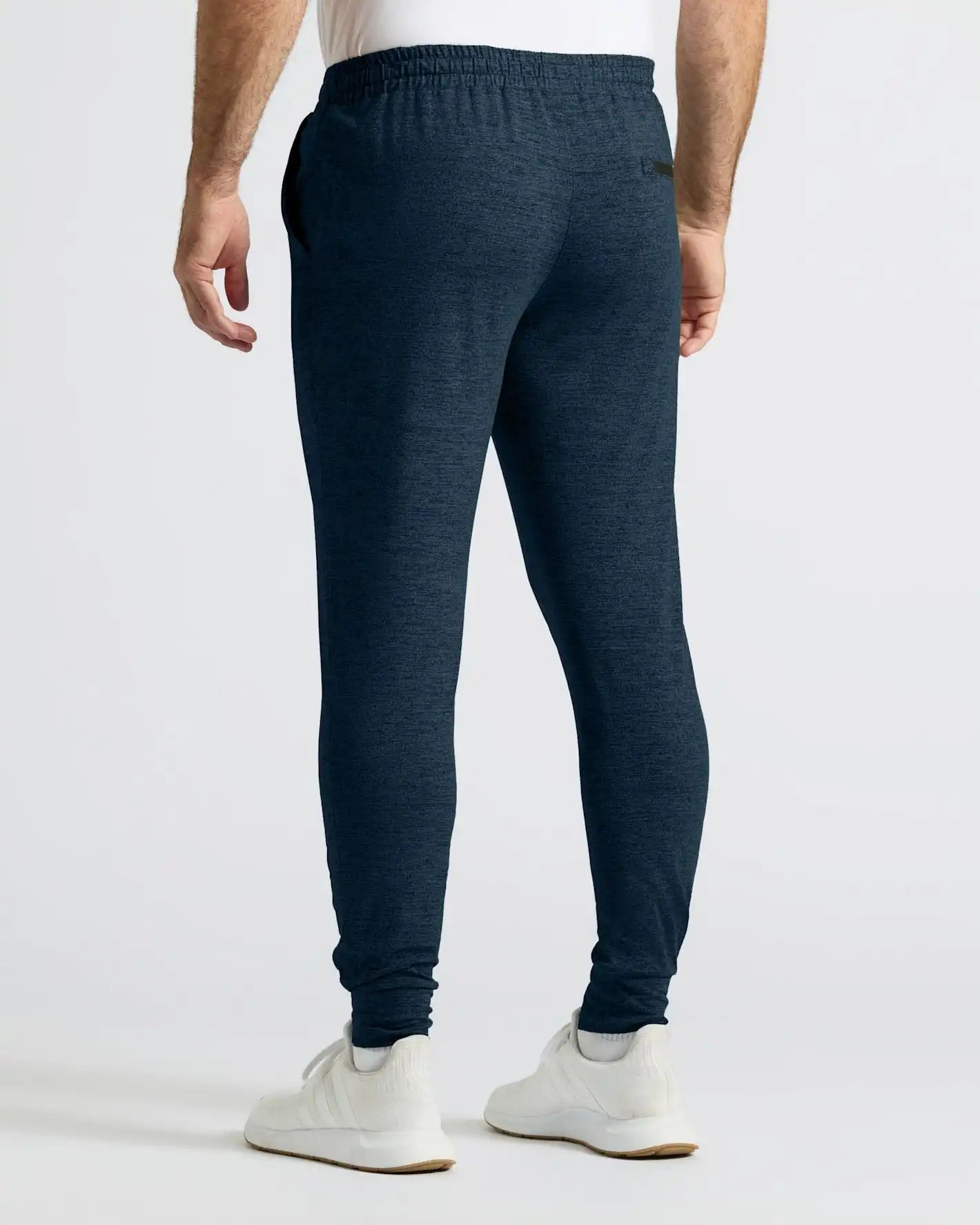 Black & Dark Heather Navy Active Jogger 2-Pack
