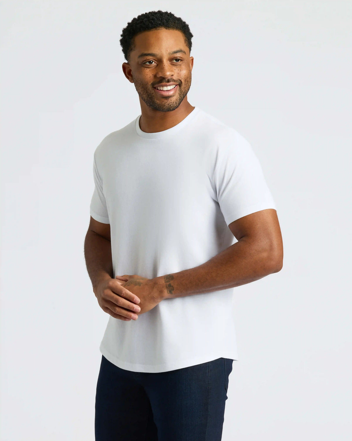 The Staple Curved Hem Classic Crew Neck 6-Pack