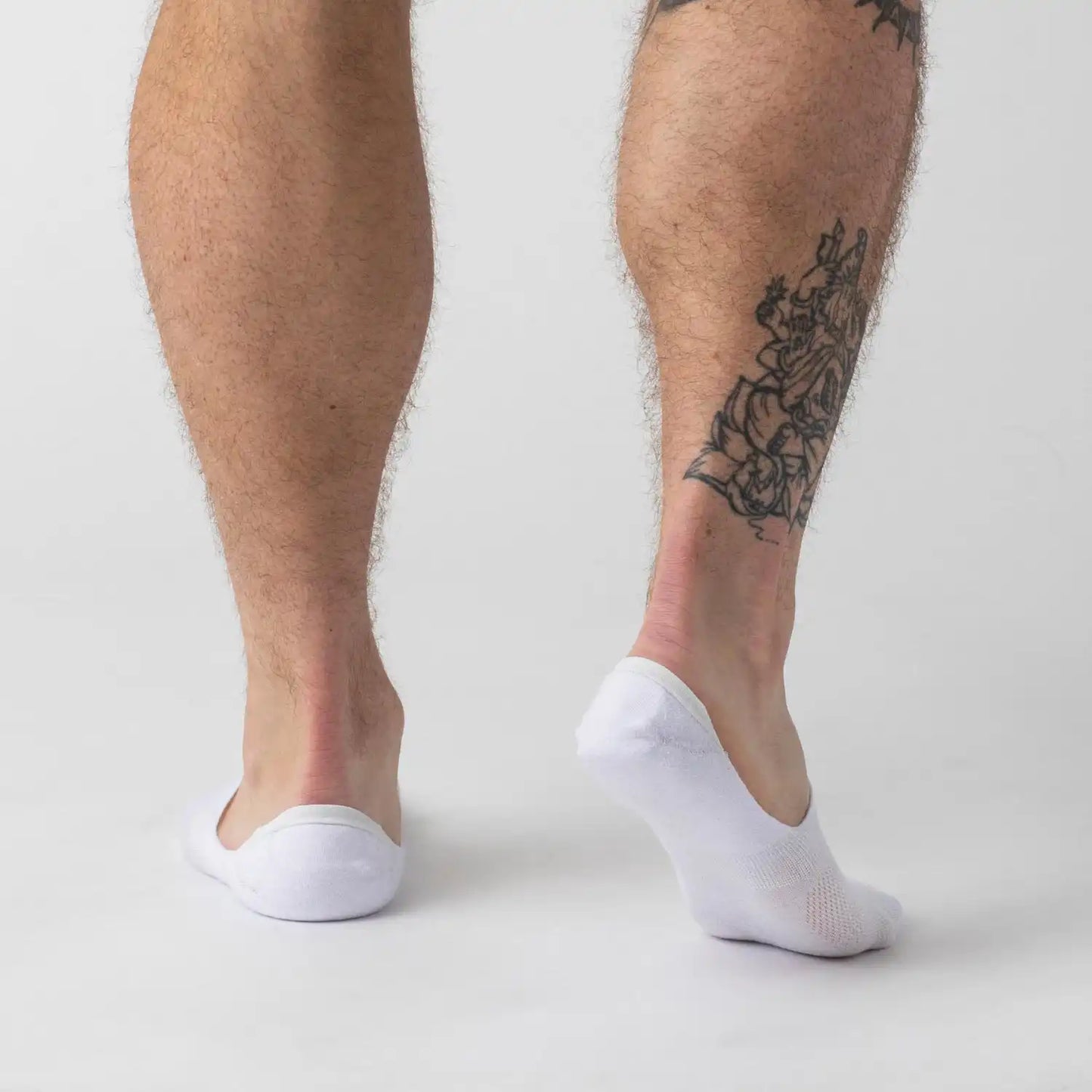 White No Show Socks 6-Pack