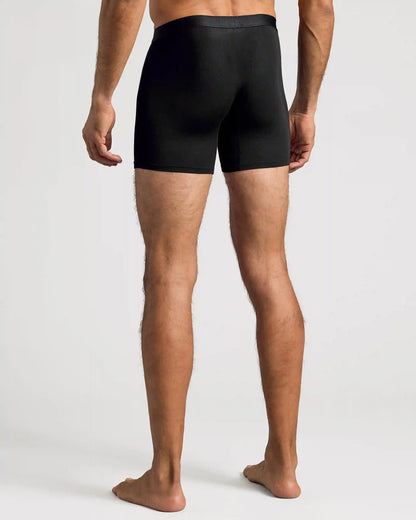 Black Boxer Briefs W/ Fly 12-Pack