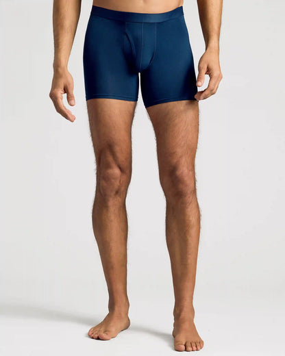 Navy Boxer Briefs W/ Fly 3-Pack 2025