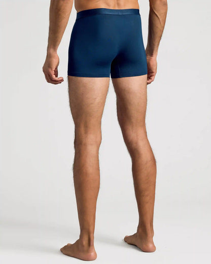 Navy Boxer Trunks W/ Fly 6-Pack