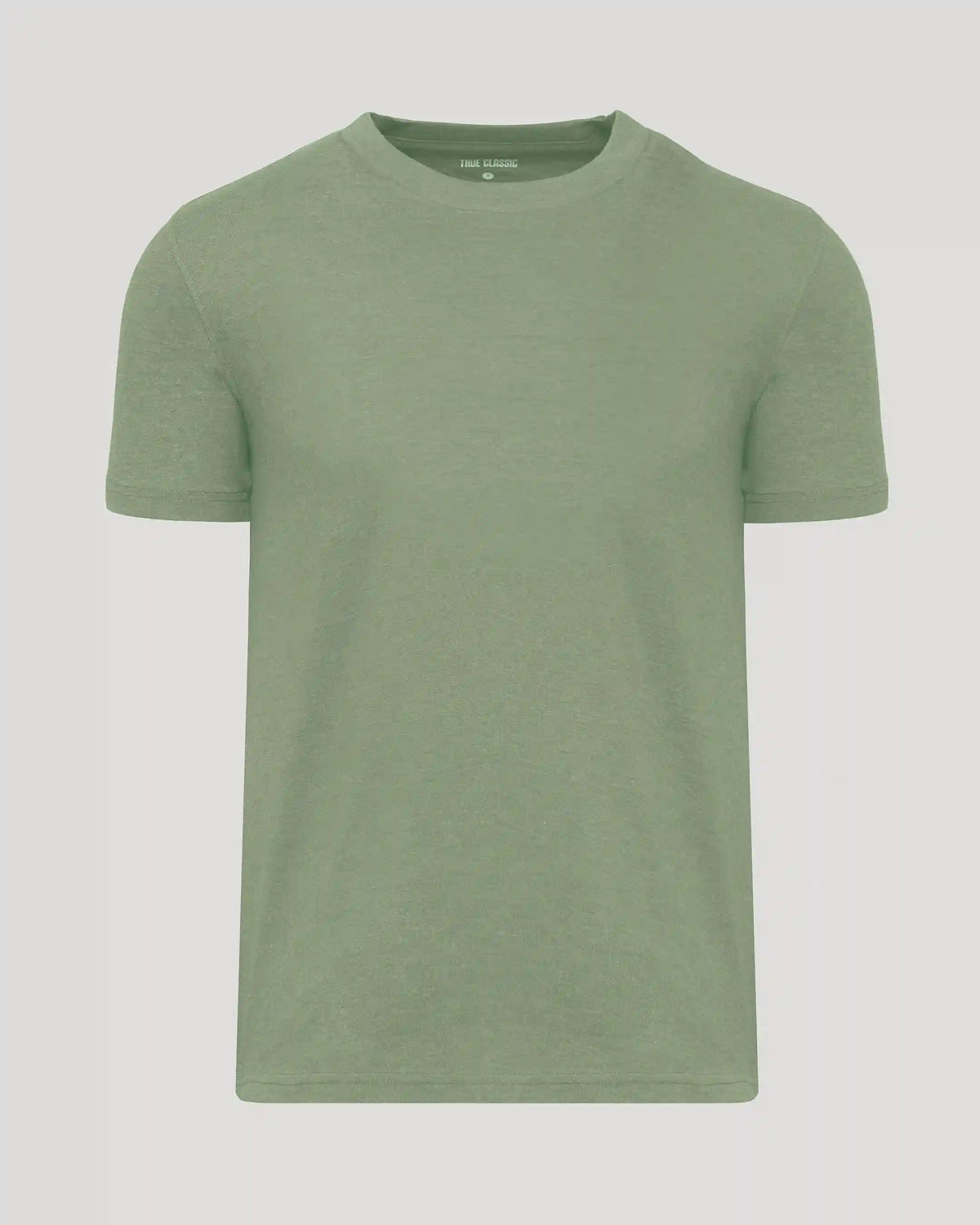 Dark Heather Bay Green Classic Crew Neck