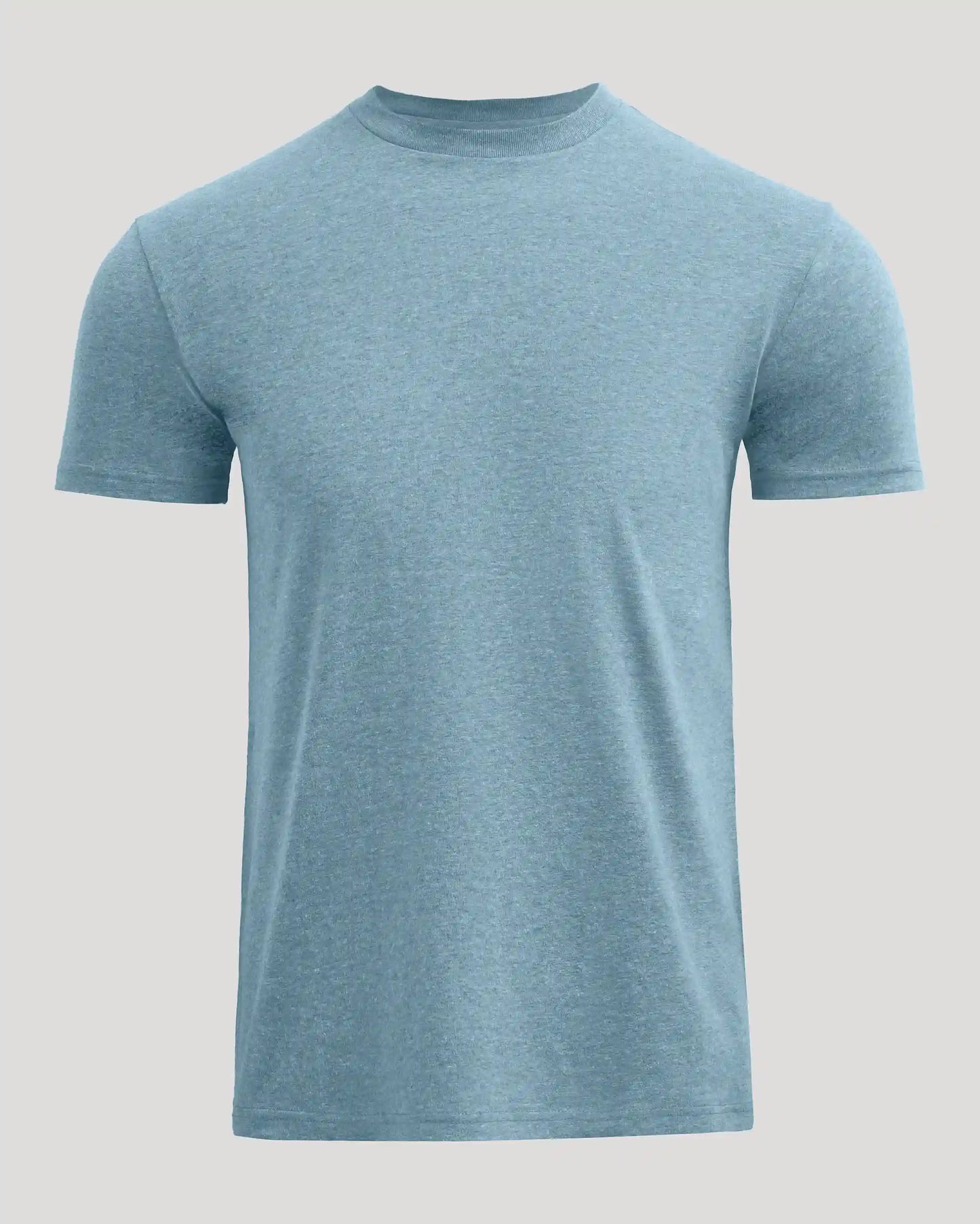 Heather Indigo Classic Crew Neck