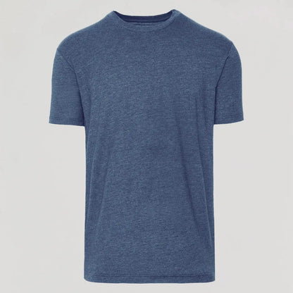 Heather Navy Classic Crew Neck