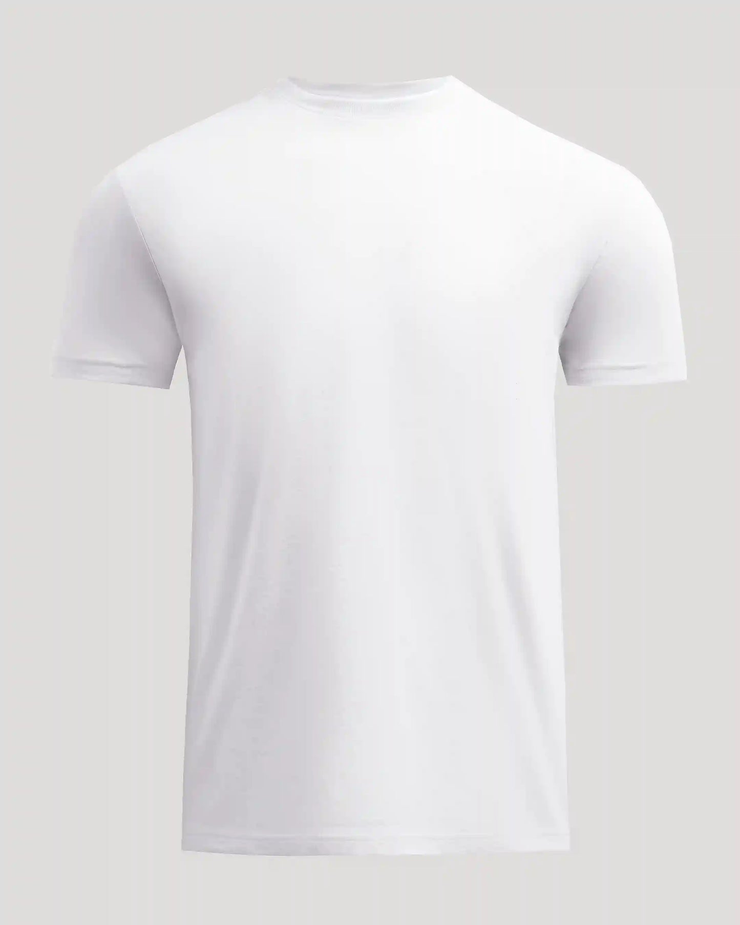 White Classic Crew Neck