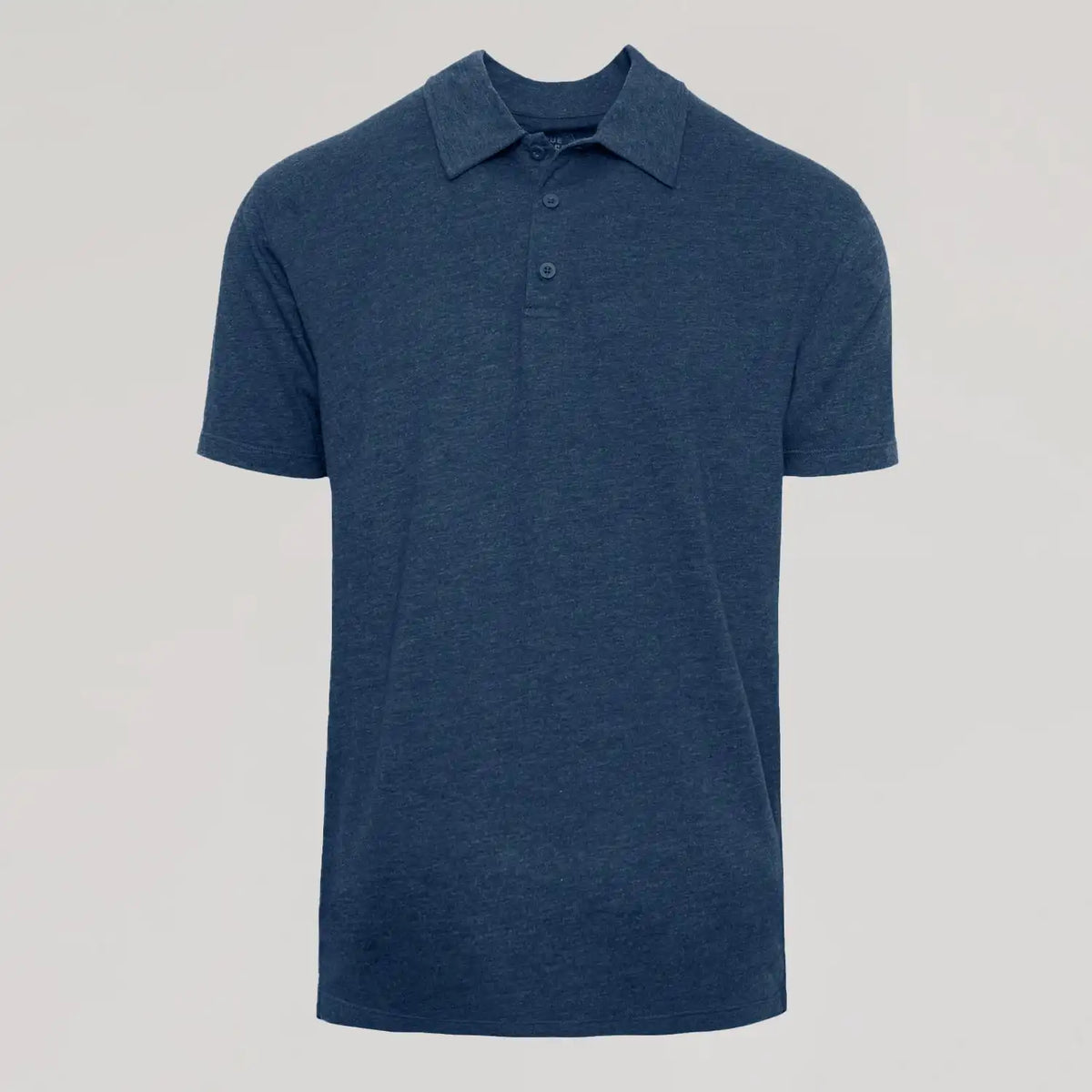 Heather Navy Classic Polo