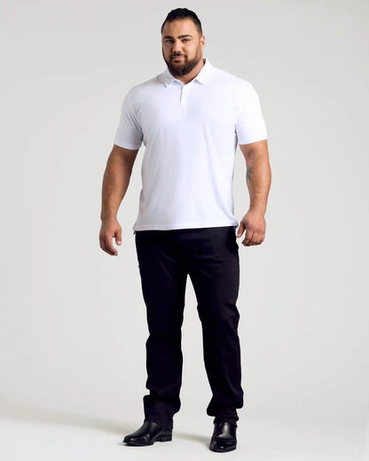White Classic Polo