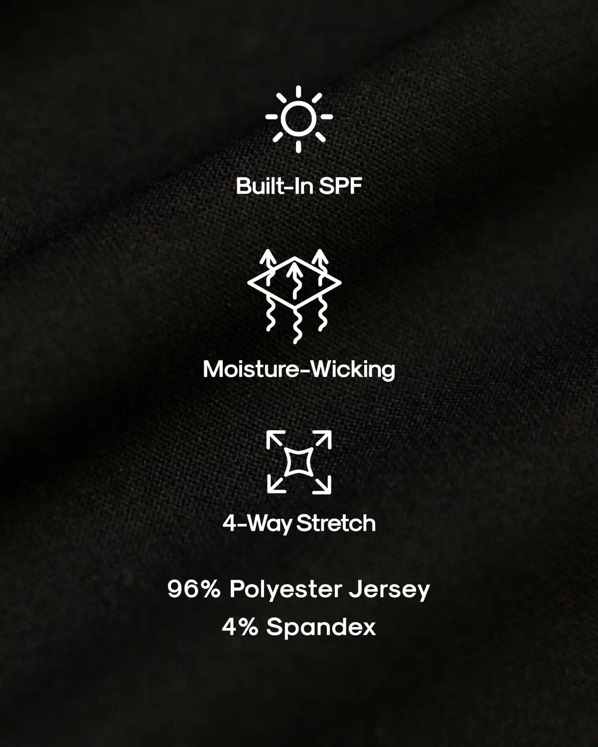 All Black Active Crew Neck 3-Pack