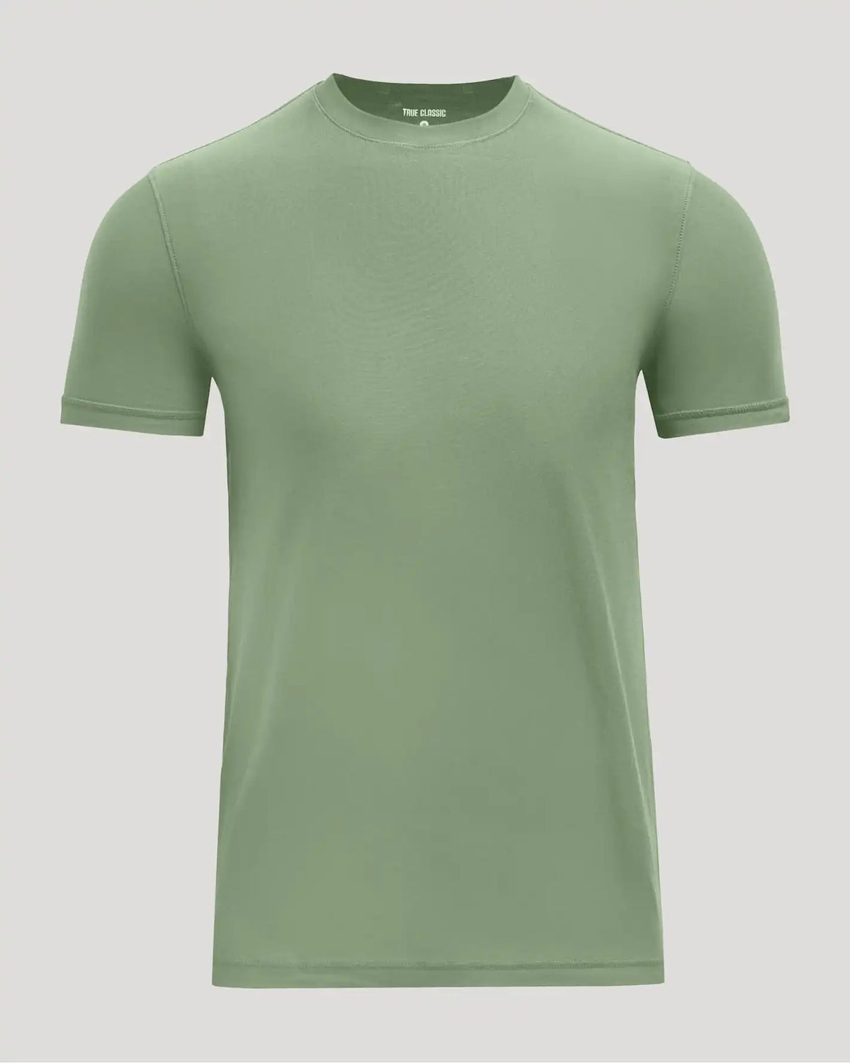 Sage Green Active Crew Neck Tee