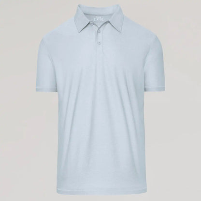 Light Heather Gray Active Polo 2.0