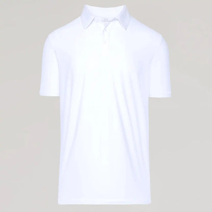 White Active Polo