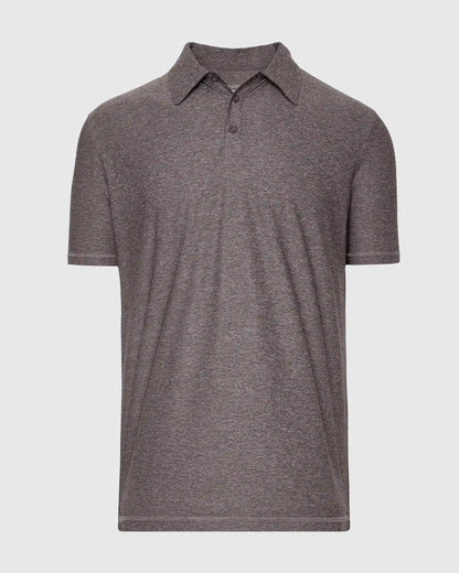 Heather Cocoa Active Polo 2.0