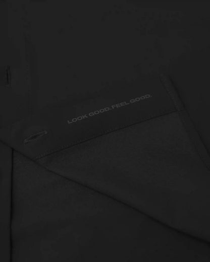 Black Commuter Short Sleeve Shirt