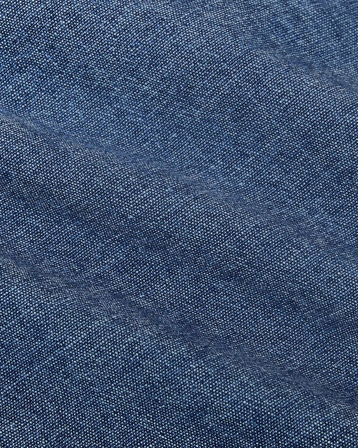 Light Indigo Wash Short Sleeve Stretch Chambray Shirt