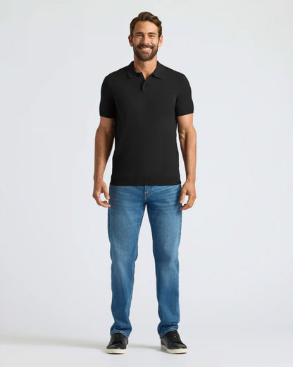 Black Dressy Polo