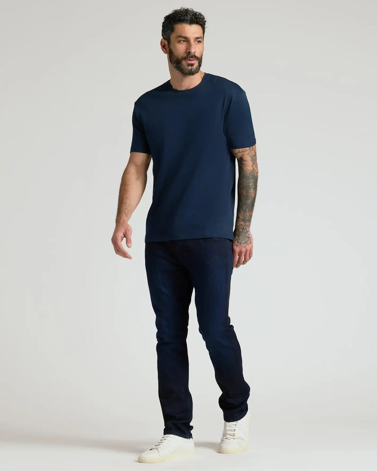 Pima Cotton Blend Crew 2-Pack