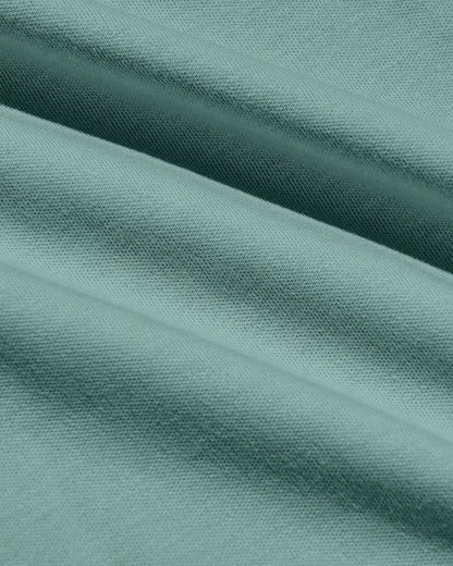 Stormy Sea Tall Pima Cotton Blend Crew