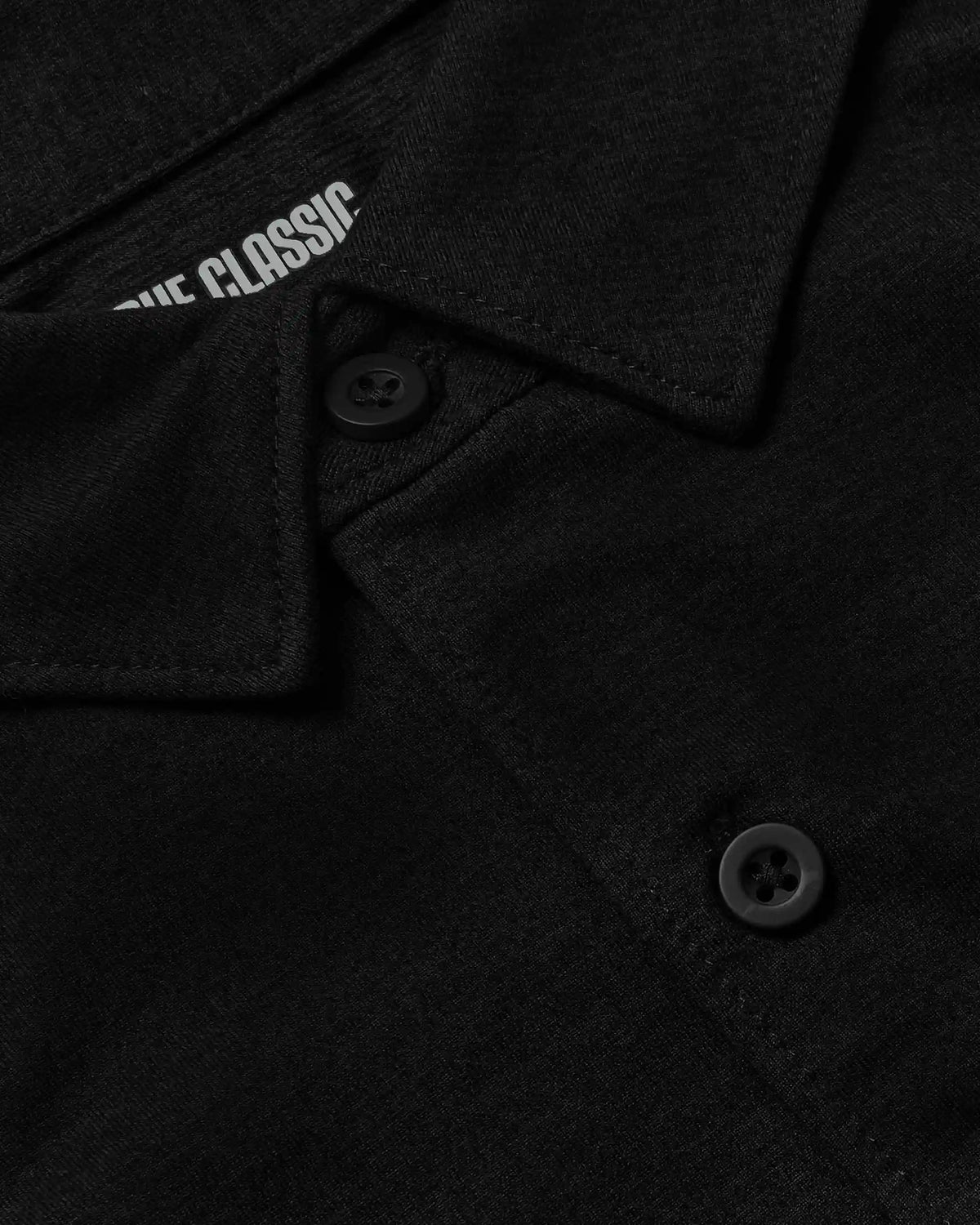 Black Short Sleeve Comfort Knit Shirt