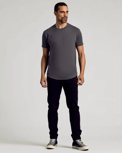 Classic Curved Hem Crew Neck 3-Pack
