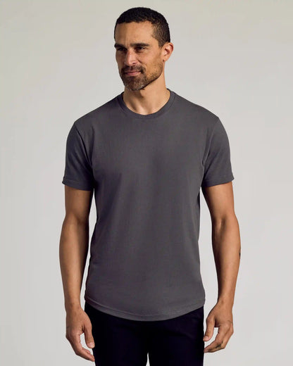 Classic Curved Hem Crew Neck 3-Pack