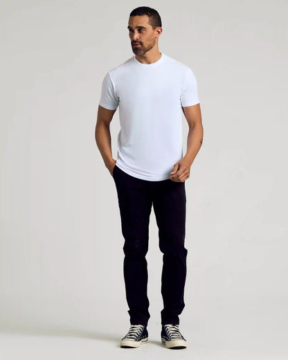 Classic Curved Hem Crew Neck 3-Pack