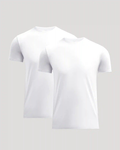 Pima Cotton Blend Crew 2-Pack