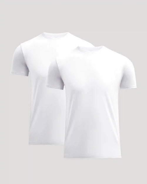 Pima Cotton Blend Crew 2-Pack