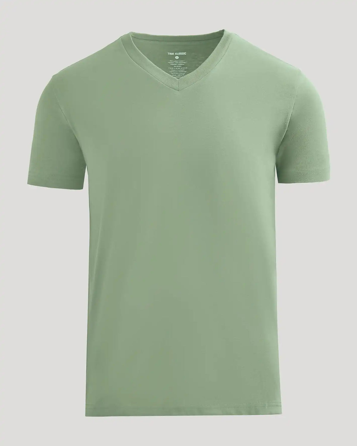 Sage Green Classic V-Neck