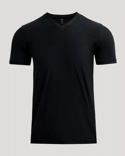 Black Active V-Neck