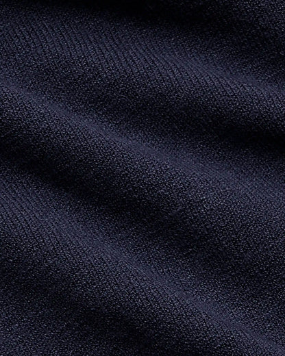 Navy Dressy V-Neck Sweater