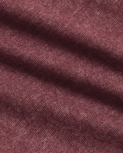 Dark Heather Clovewood Classic Long Sleeve Crew Neck