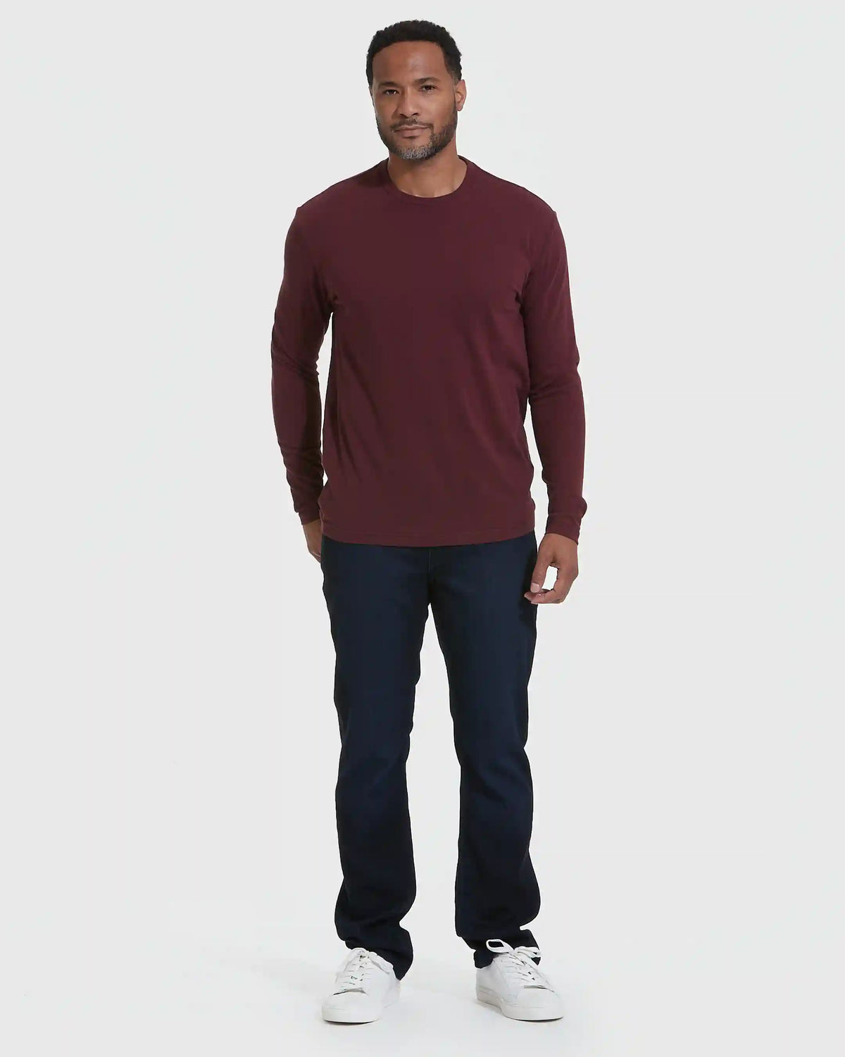 Mahogany Long Sleeve T Shirt