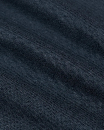 Navy Classic Long Sleeve Crew Neck