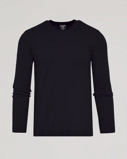 Black Dressy Crew Neck Sweater
